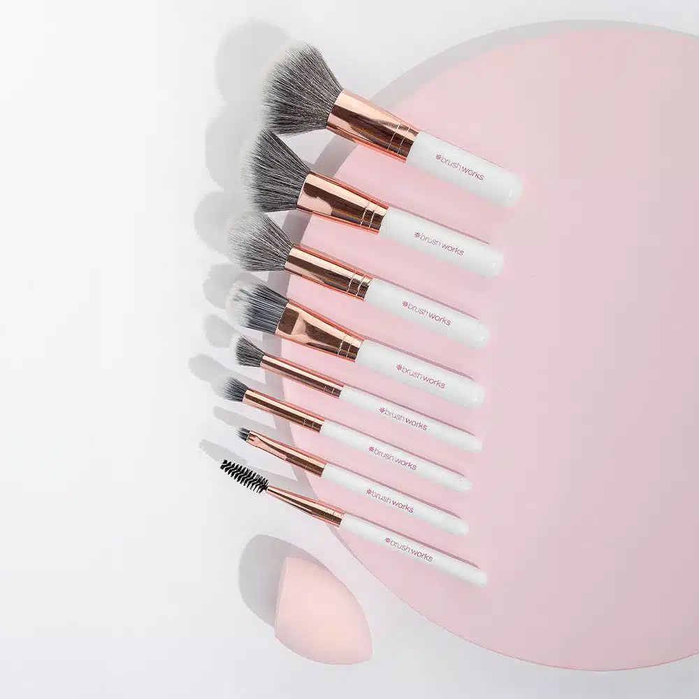 Brushworks Exclusive Makeup Brush and Sponge Set | Soinvogue