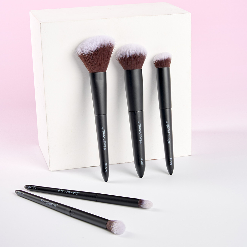 Brushworks On The Go Travel Makeup Brush Set